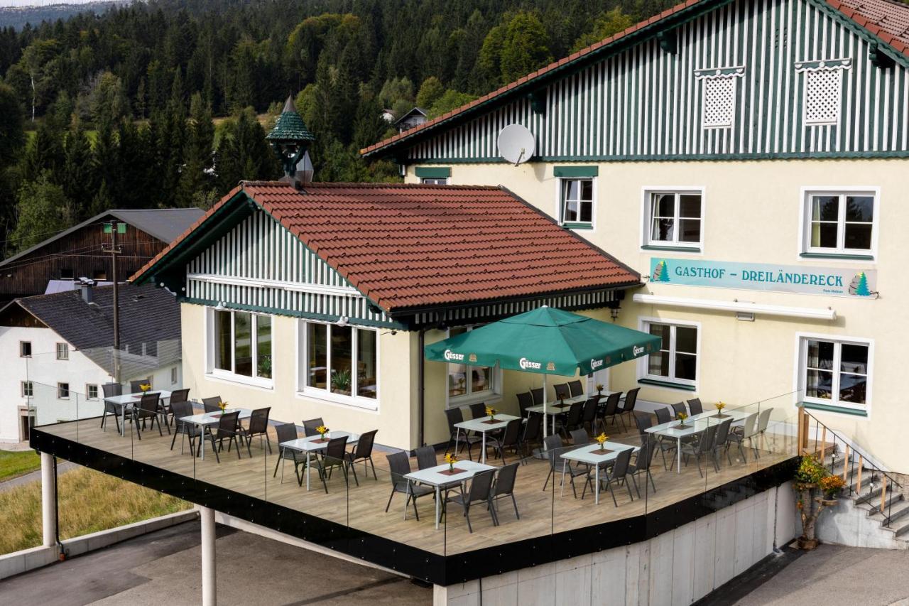 Gasthof Dreilaendereck Schwarzenberg am Bohmerwald Exterior foto